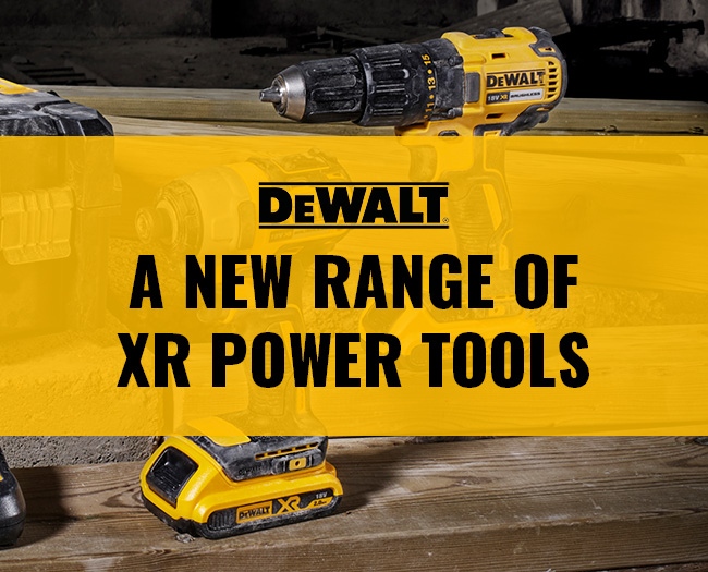 New Dewalt XR Power Tools joining the range