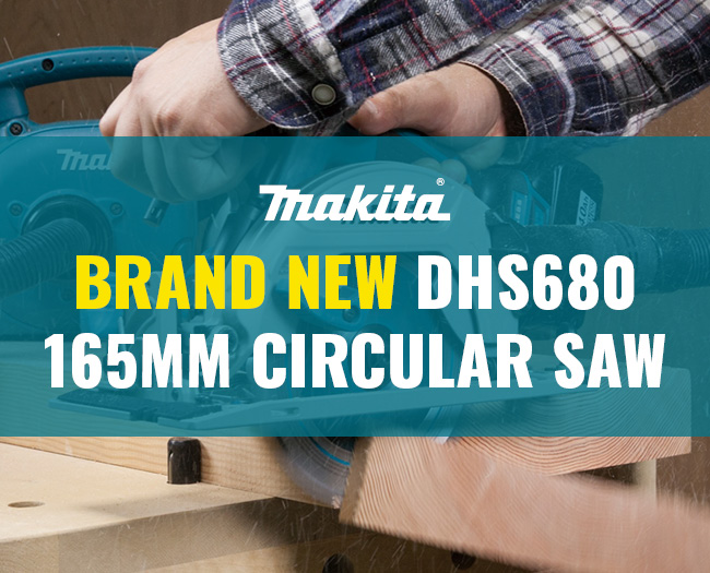 The New Makita 165mm Brushless Circular Saw - DHS680