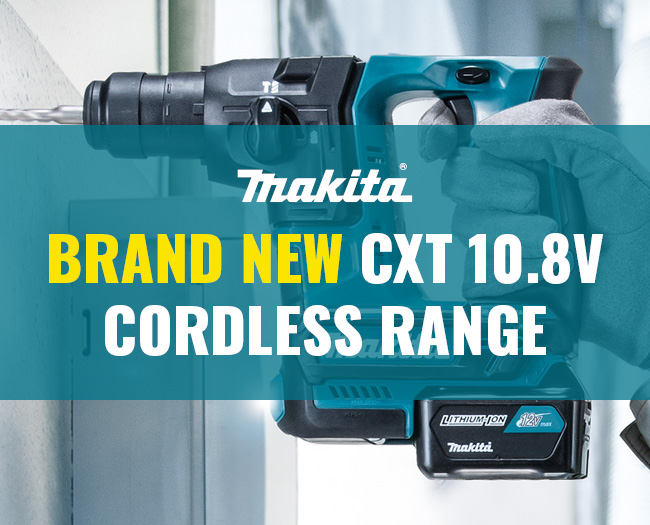 Makita's All-New CXT 10.8V Cordless Range