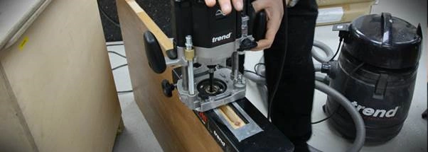 Trend Corded Router - Cutting