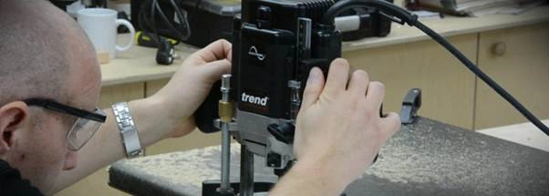 Trend Corded Router - Height Adjustment