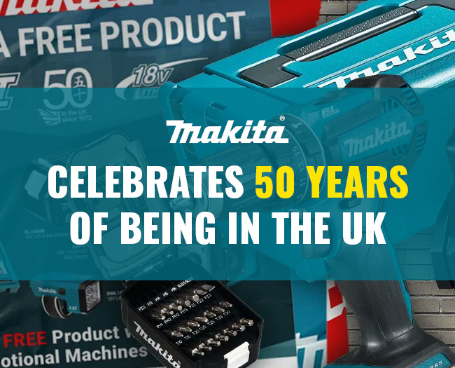Makita Celebrates 50 Years of being in the UK