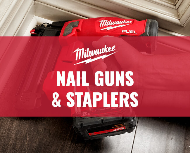 Milwaukee Nail Guns and Staplers