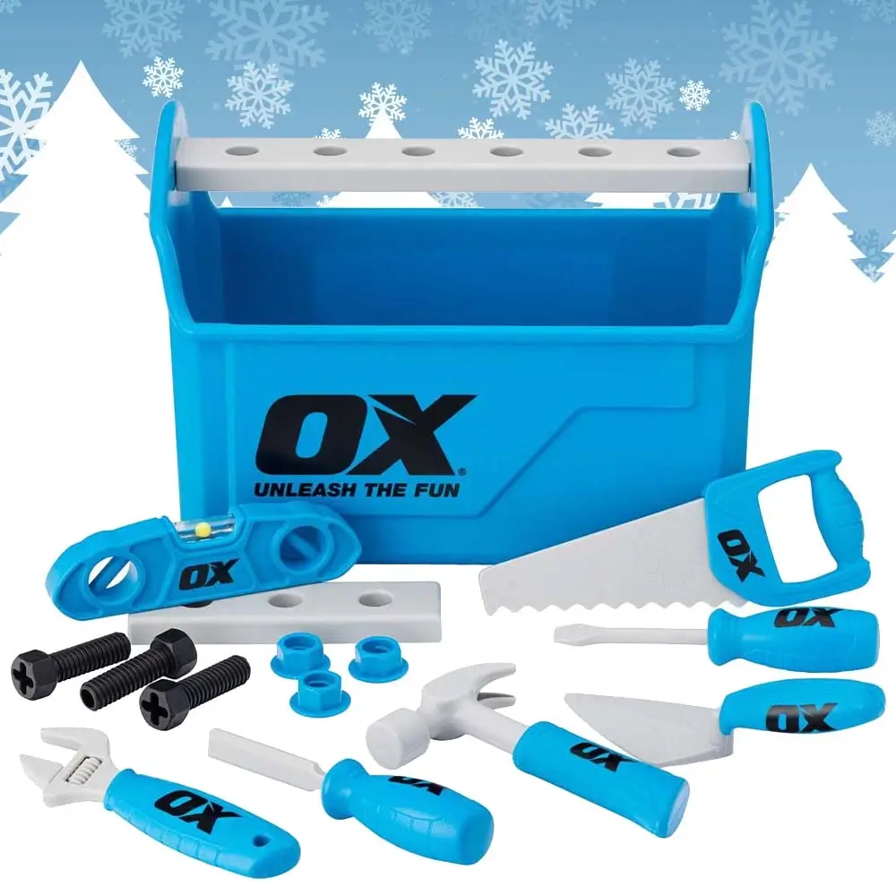 OX Toy Tool Set - tools outside of case