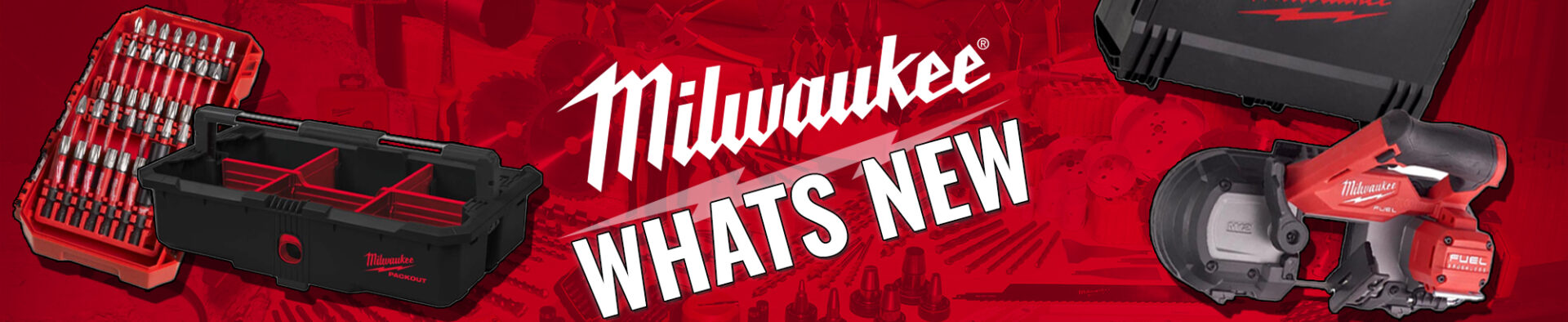 Banner for Milwaukee whats new page