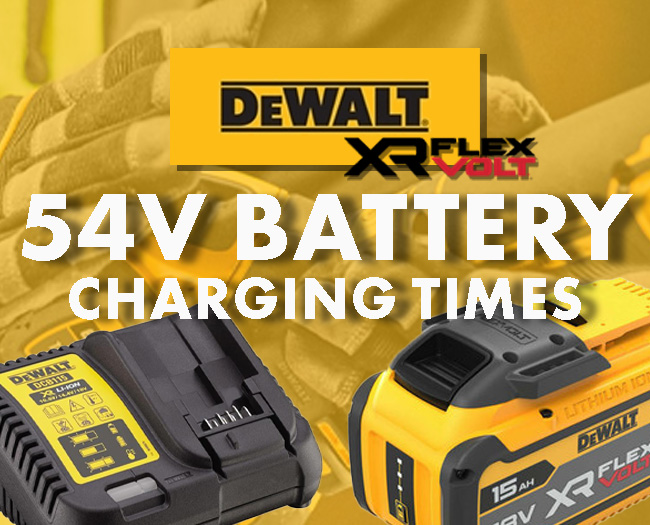DEWALT XR Universal Dual Port Charger with 54V 9Ah Batteries