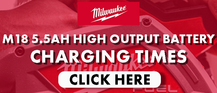 Milwaukee 5.5 discount high output battery