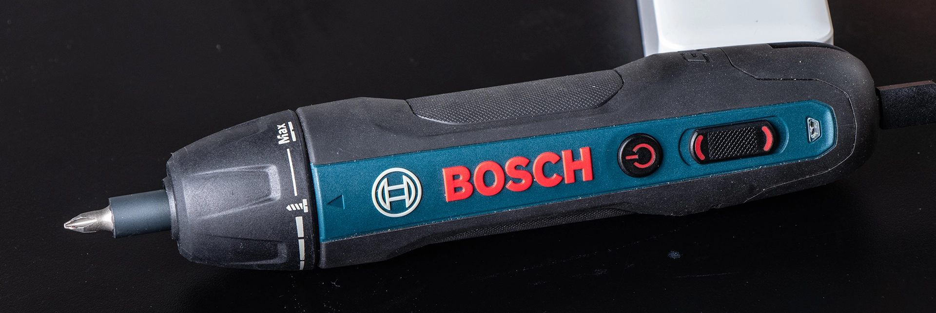 Lifestyle picture of the Bosch GO2 3.6V Cordless Screwdriver.