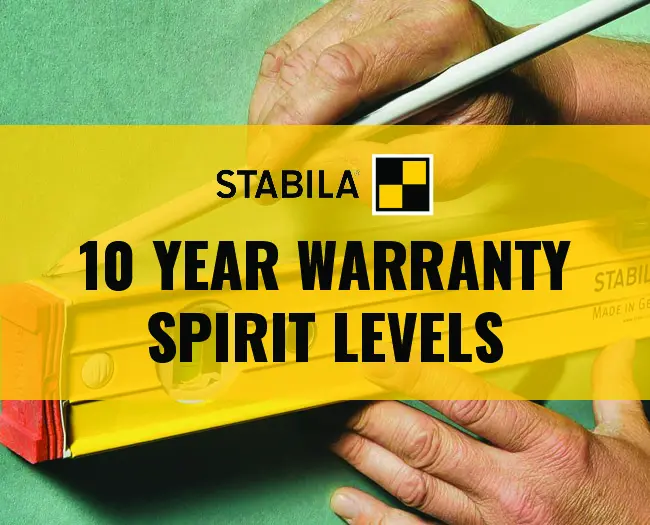 stabila warranty